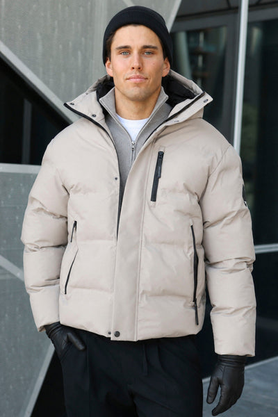 Jack & Jones Trace Alpha Puffer Jacket Dove