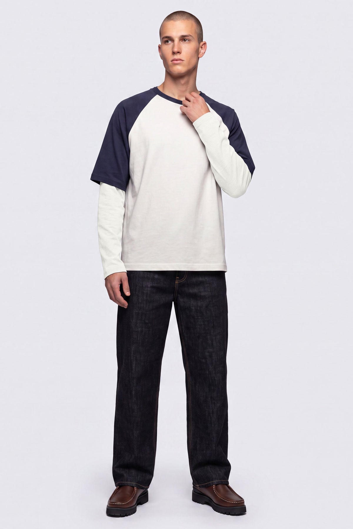 Only & Sons Heaton Raglan SS Tee Cloud Dancer