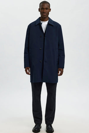 Selected Silas Urban Tech Carcoat Sky Captain