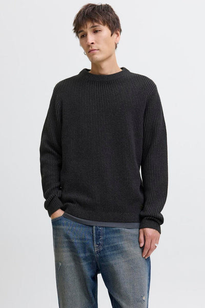 Jack & Jones Dover Knit Crew Neck SN Black