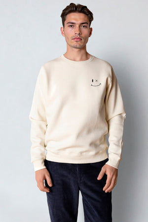 Clean Cut Copenhagen Patrick sweatshirt Ecru
