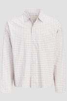 Jack & Jones Austin Clean Check Shirt Snow White