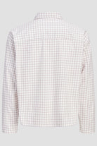 Jack & Jones Austin Clean Check Shirt Snow White