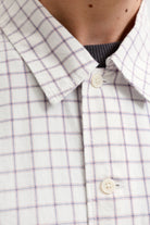 Jack & Jones Austin Clean Check Shirt Snow White