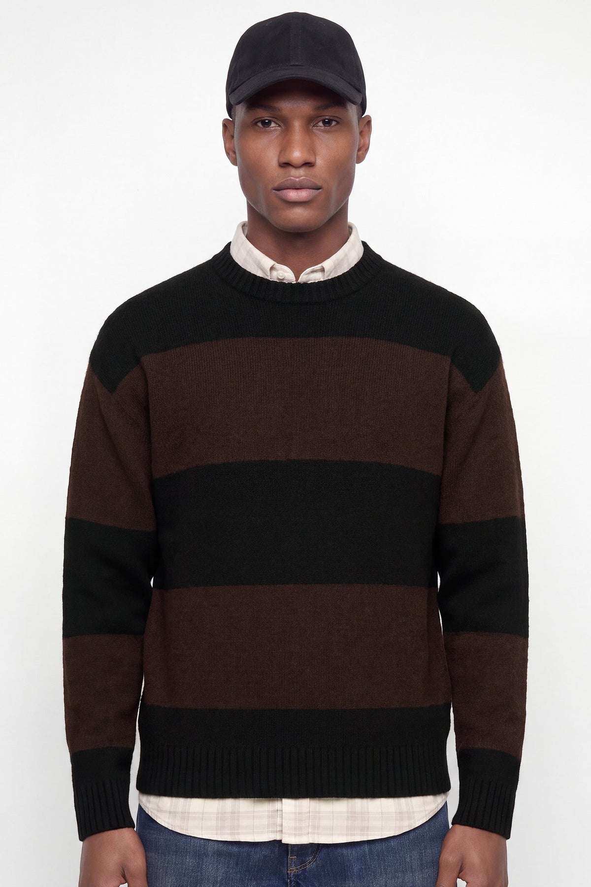 Jack & Jones Soho Ollie Knit Crew Neck SN Black