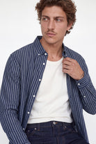 Jack & Jones Harvey Oxford LS Shirt Navy Blazer