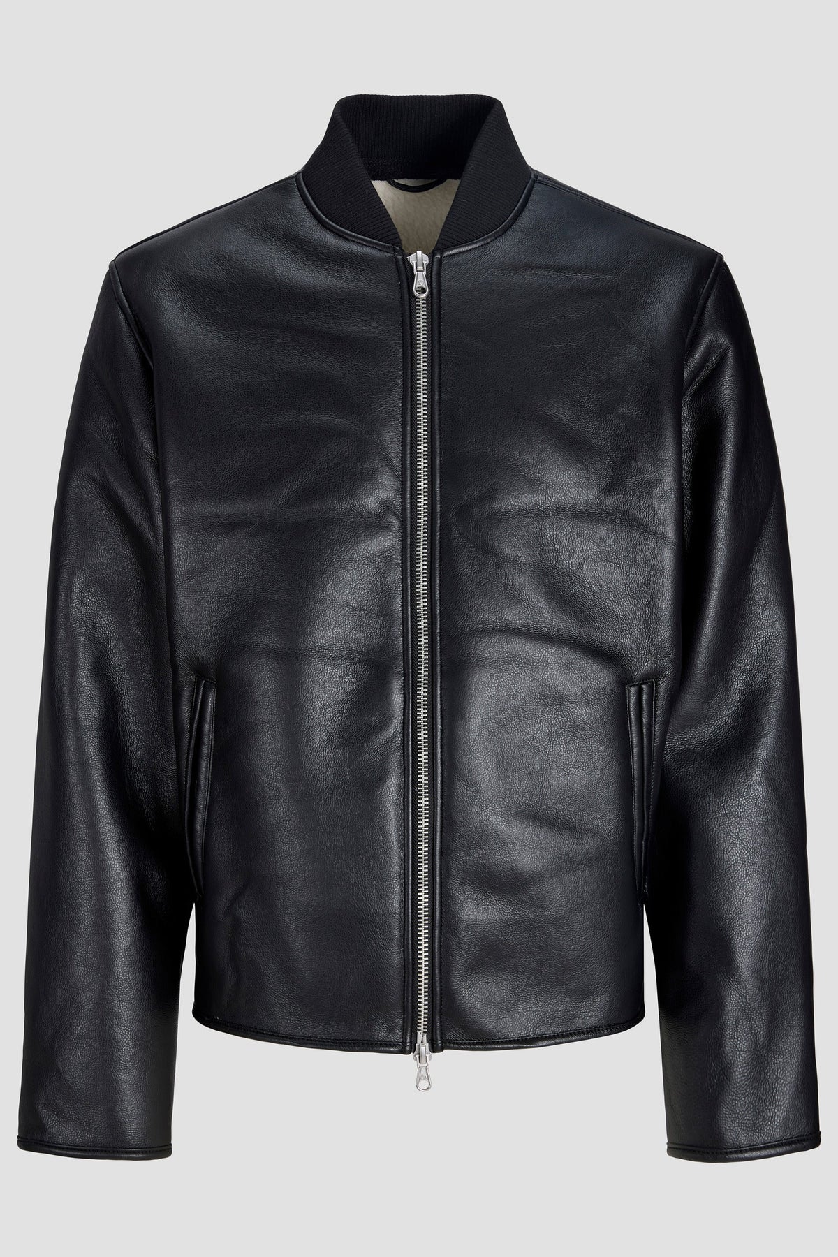 Jack & Jones Fade Pu Bomberjakke Black