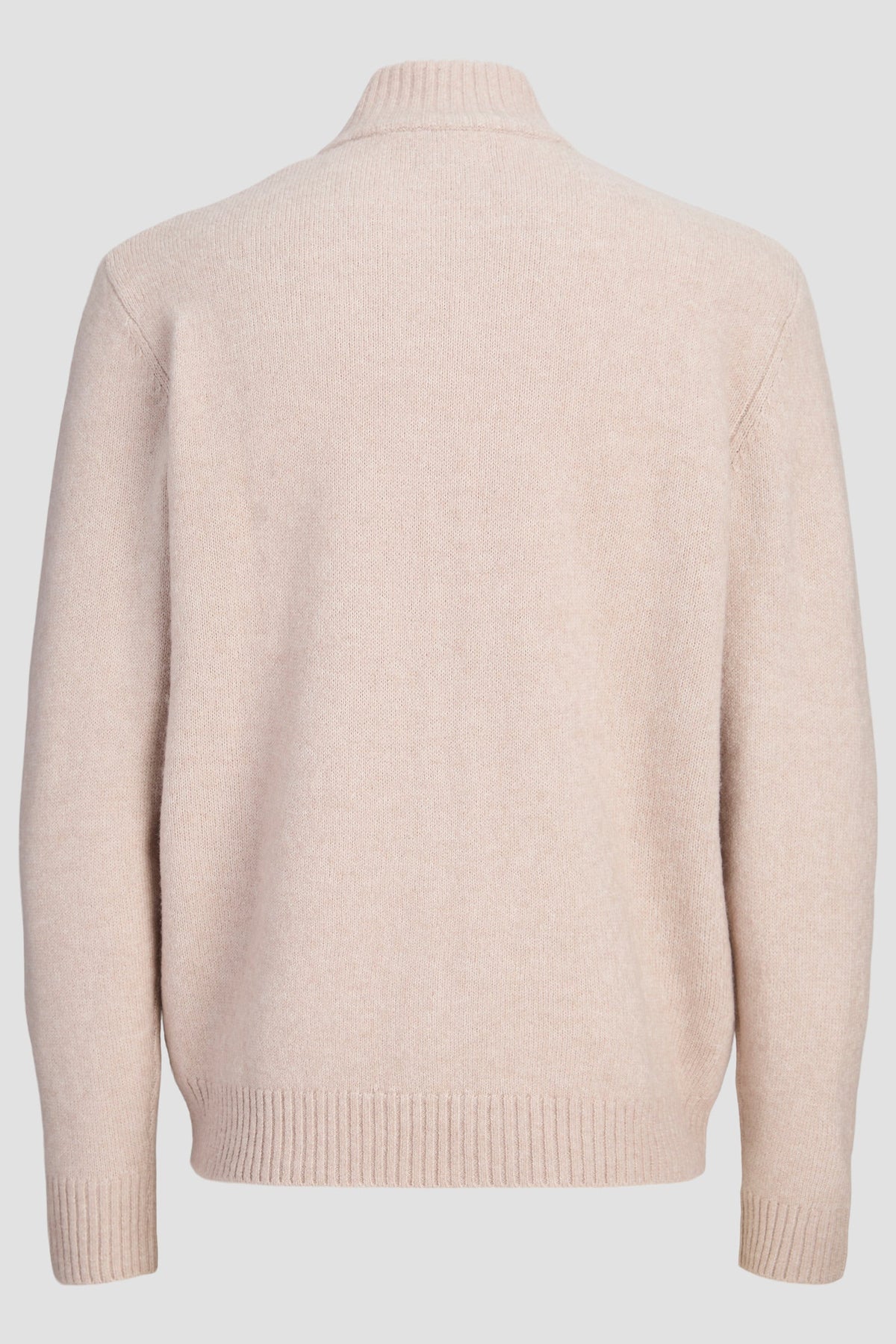 Jack & Jones Soho Ollie Knit High Neck Zip Car Atmosphere