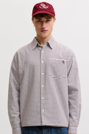 Jack & Jones Frederiksberg Oxford Shirt Ls Chocolate Truffle