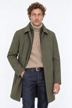 Jack & Jones Bladevon Mac Coat Forest Night