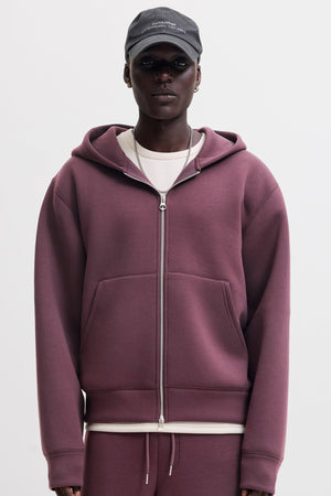Jack & Jones Sweat Scuba Zip Hoodie Fudge