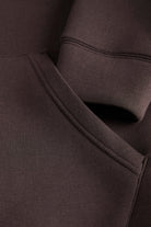 Jack & Jones Legacy Sweat Scuba Zip Hoodie Chocolate Torte