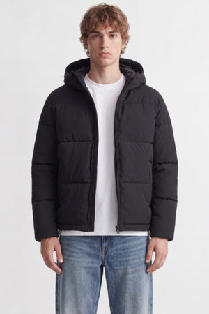 Jack & Jones Galaxy Puffer Jacket Black