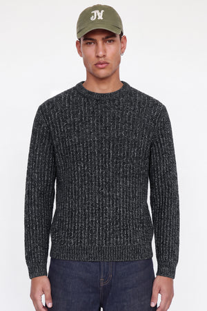 Jack & Jones Axon Knit Crew Neck Sky Captain Twisted