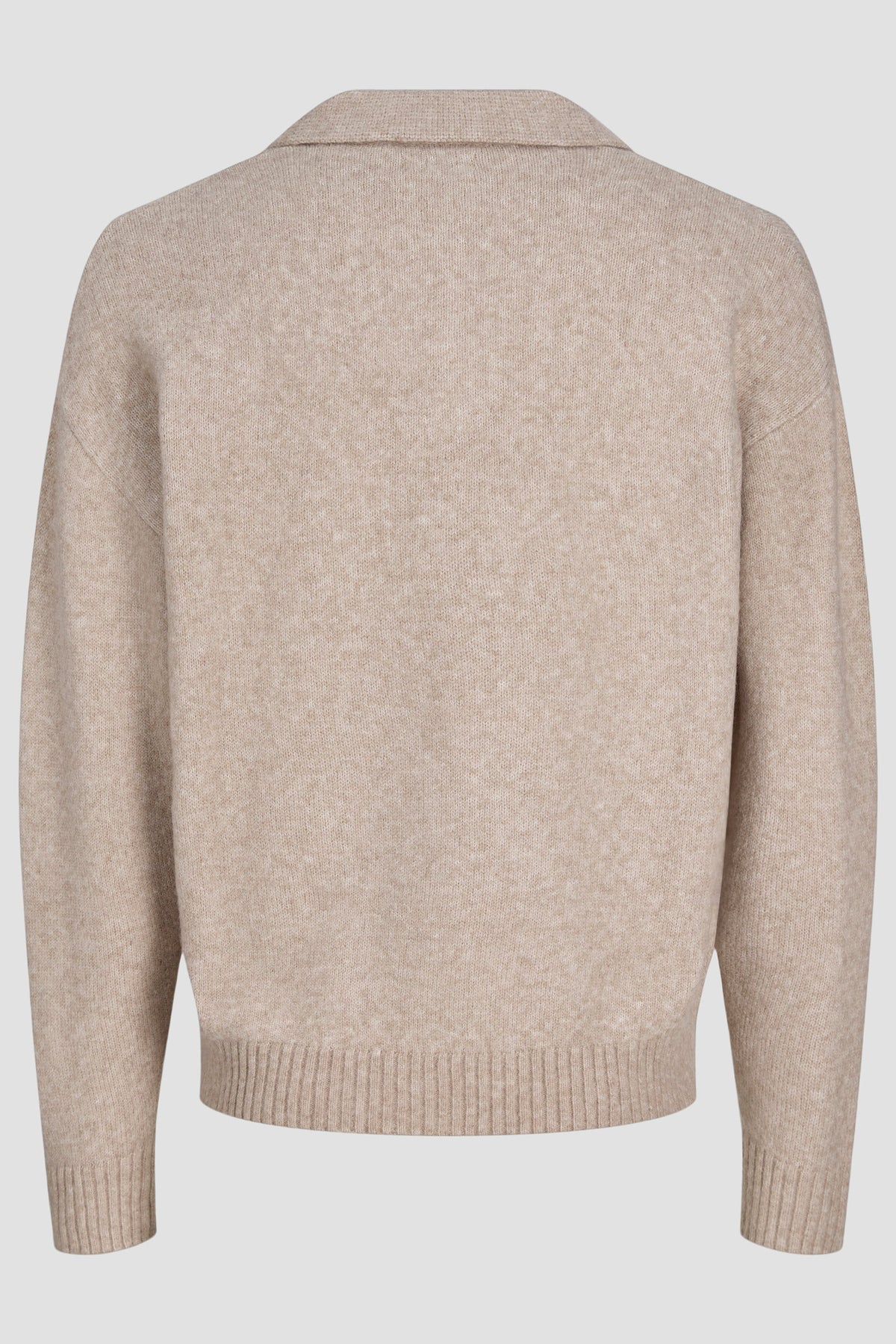 Jack & Jones Soho Ollie Knit Split Neck Atmosphere