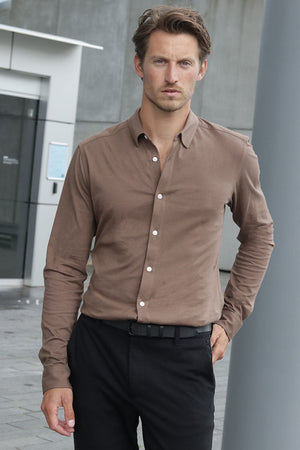 ONLY & SONS Miles LS Stretch Shirt Fossil