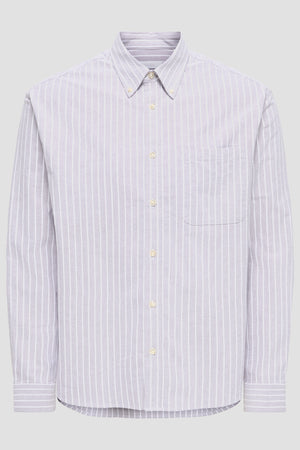Only & Sons Oxford Shirt Grape Shake