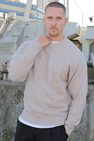 Jack & Jones Soho Ollie Knit Crew Neck Atmosphere