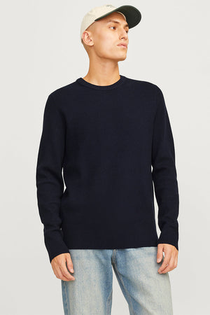 Jack & Jones Perfect Knit Crew Neck Sky Captain