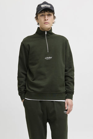 Jack & Jones Soho Sweat Half Zip Duffel Bag