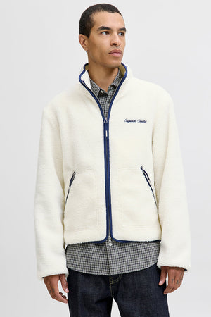Jack & Jones Norrebro Teddy Jacket Ocean Cavern