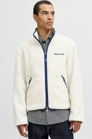 Jack & Jones Norrebro Teddy Jacket Ocean Cavern