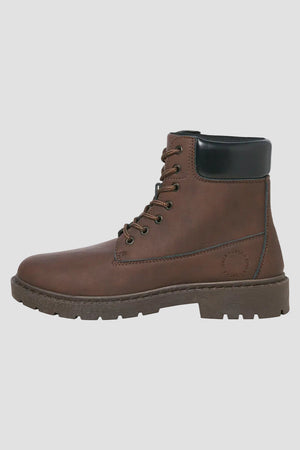 Jack & Jones Ainsworth PU Boots Brown Stone