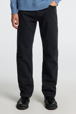 Selected Ben Kori Straight Fit Jeans Black Denim