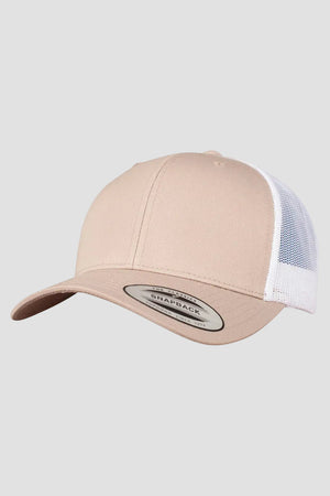 Flexfit Retro Trucker Khaki / White
