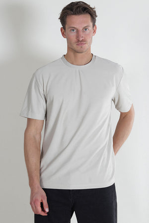 ONLY & SONS Fred Relaxed Plizze Tee Moonstruck