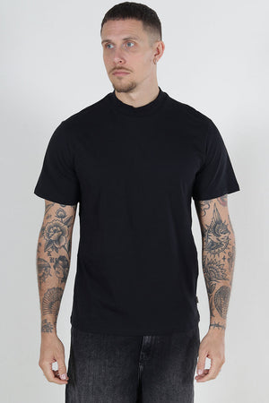 ONLY & SONS Otis Regular Mock Neck Tee Black
