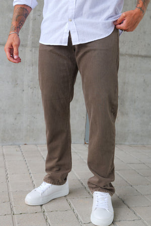 Jack & Jones Chris Relaxed Fit Cooper 900 Chocolate Brown