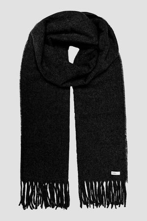 ONLY & SONS Easton Plain Knit Scarf Black