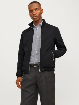 Jack & Jones Rush Harrington Bomber Black