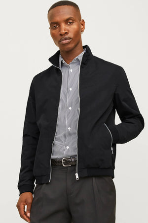Jack & Jones Rush Harrington Bomber Black