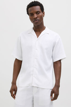 Jack & Jones Massimo Resort Shirt SS White