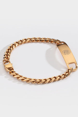 Northern Legacy Sequence Tag Armband Guldtonet