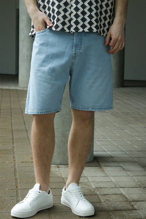 Jack & Jones Tony Loose Fit Shorts 920 Blue Denim