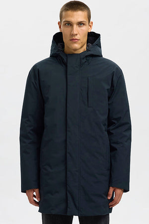 Selected Franklin Urban Tech Parka  Black