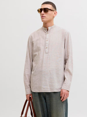Jack & Jones Summer Shirt Linen Blend Tunic LS String