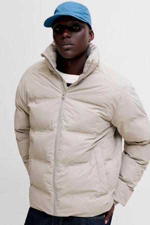 Jack & Jones Soho Puffer Collar Jacket Dove