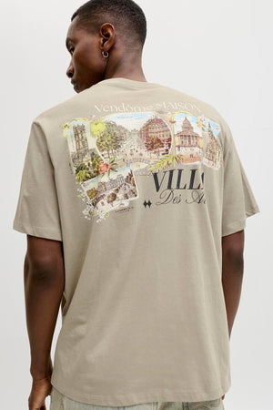 Jack & Jones Paradise Island Tee Vintage Khaki