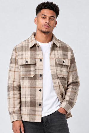 Only & Sons Zack Overshirt Desert Taupe