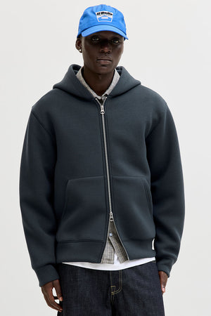 Jack & Jones Cover Scuba Sweat Zip Hood Outer Space