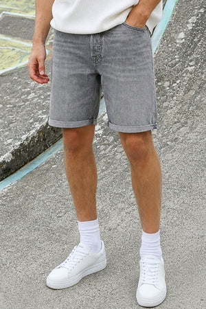 Jack & Jones Rick Regular Fit Shorts 362 Grey Denim