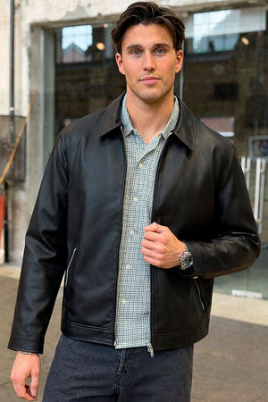 Jack & Jones Casablanca Pu Jas Black