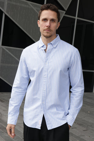 Jack & Jones Harvey Oxford LS Shirt Infinity