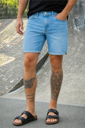 Jack & Jones Rick Regular Fit Shorts 624 Blue Denim