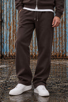 Jack & Jones Bill Legacy Scuba Unc Sweat Pants Chocolate Torte