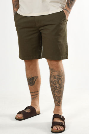 Clean Cut Copenhagen Mitchell Twill Short Army